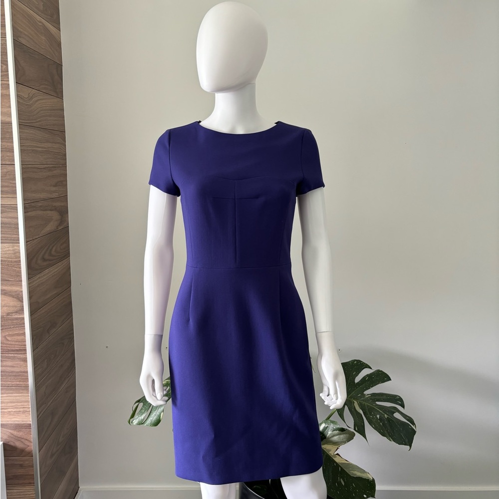 Hugo Boss Dress Purple Women's Sz 2 US Viscose Elastane